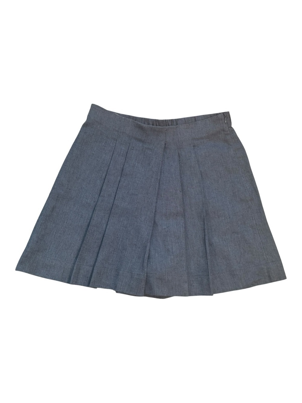 Banana Republic Linen Blend Herringbone Culotte Shorts NWT Size M - Picture 3 of 9
